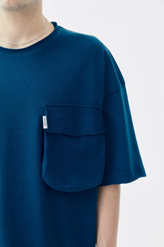 Oversized T-Shirt with Pocket Detail