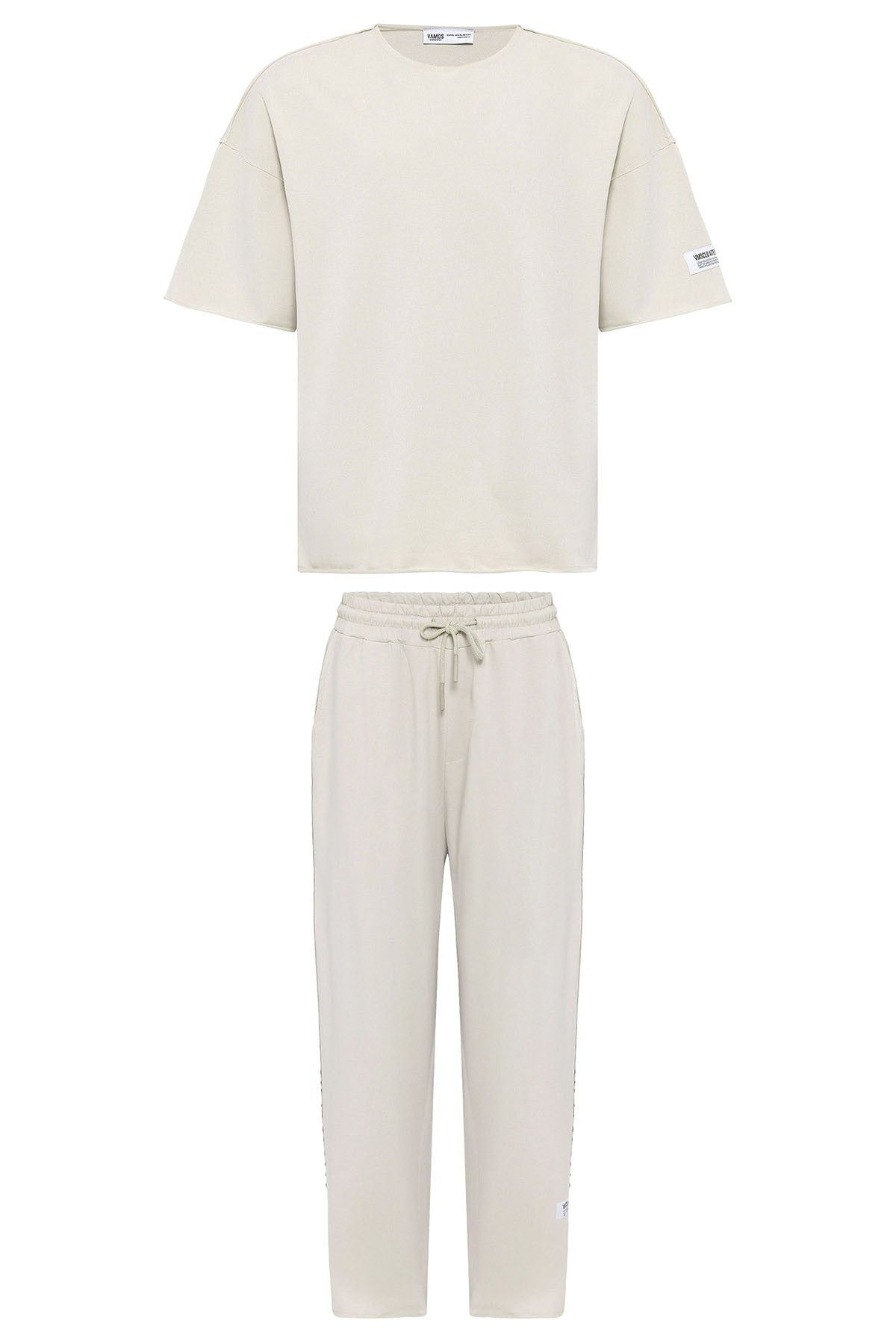 Label: Detailed Oversized Sweatsuit Set