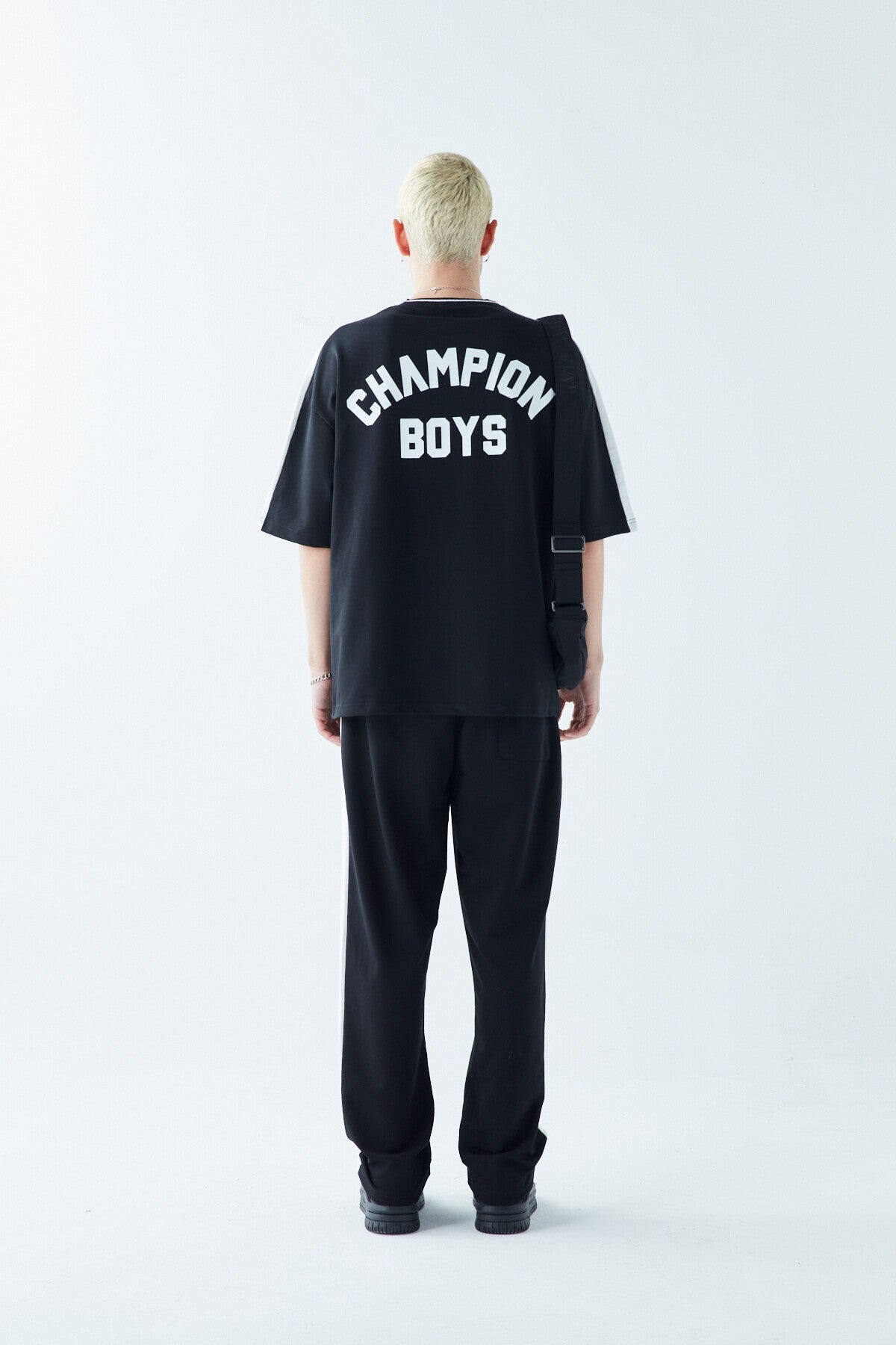 Champion Boys Printed Oversized Sweatsuit Set