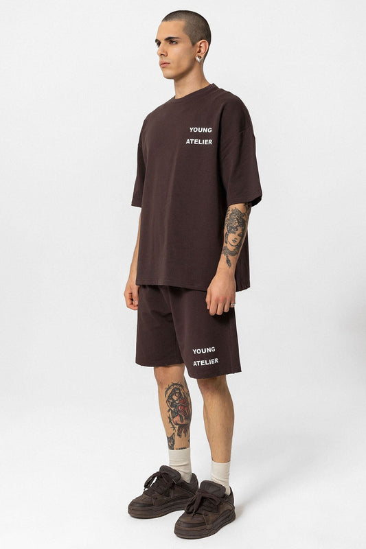 Young Atelier Printed Shorts Set