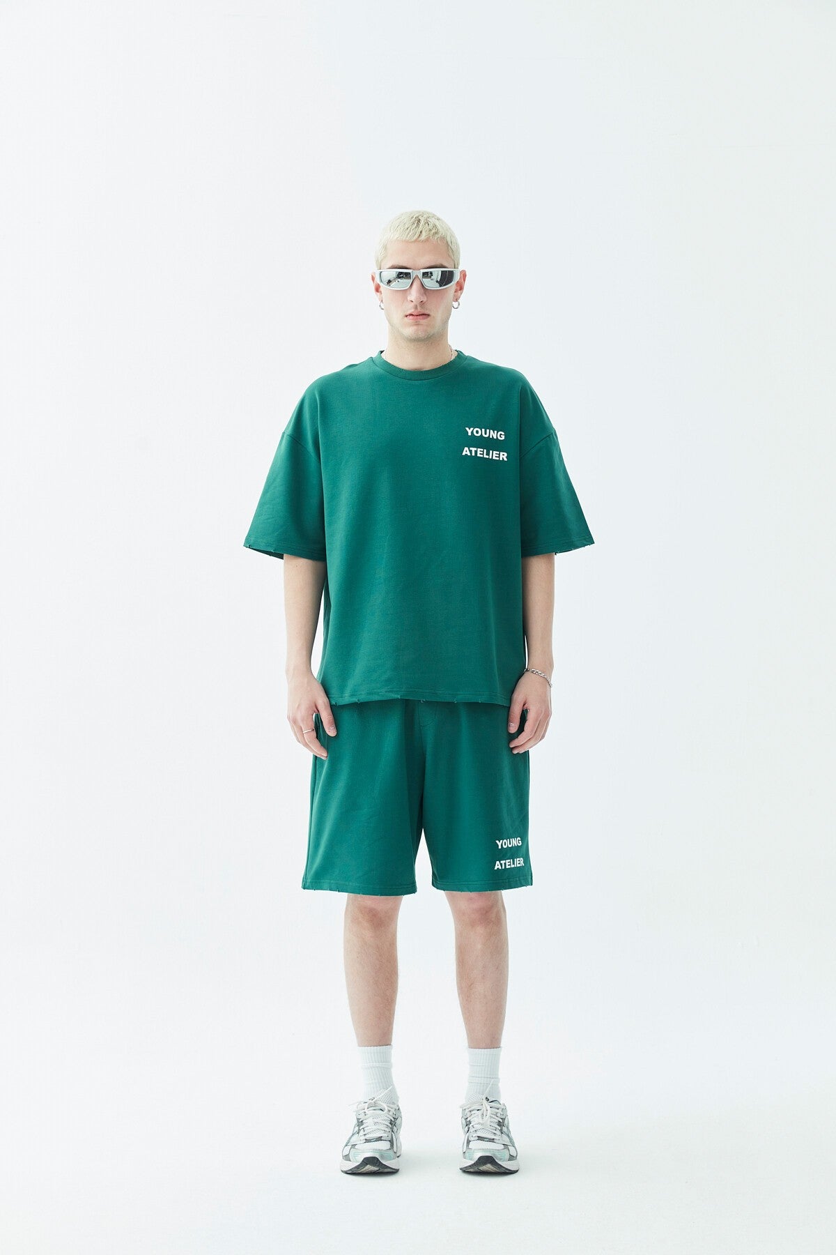 Young Atelier Printed Shorts Set