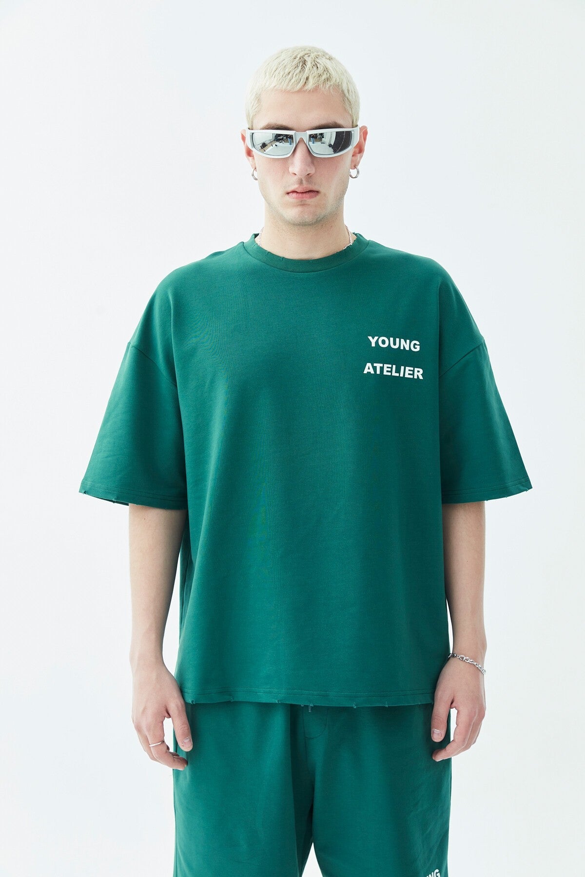 Young Atelier Printed Shorts Set