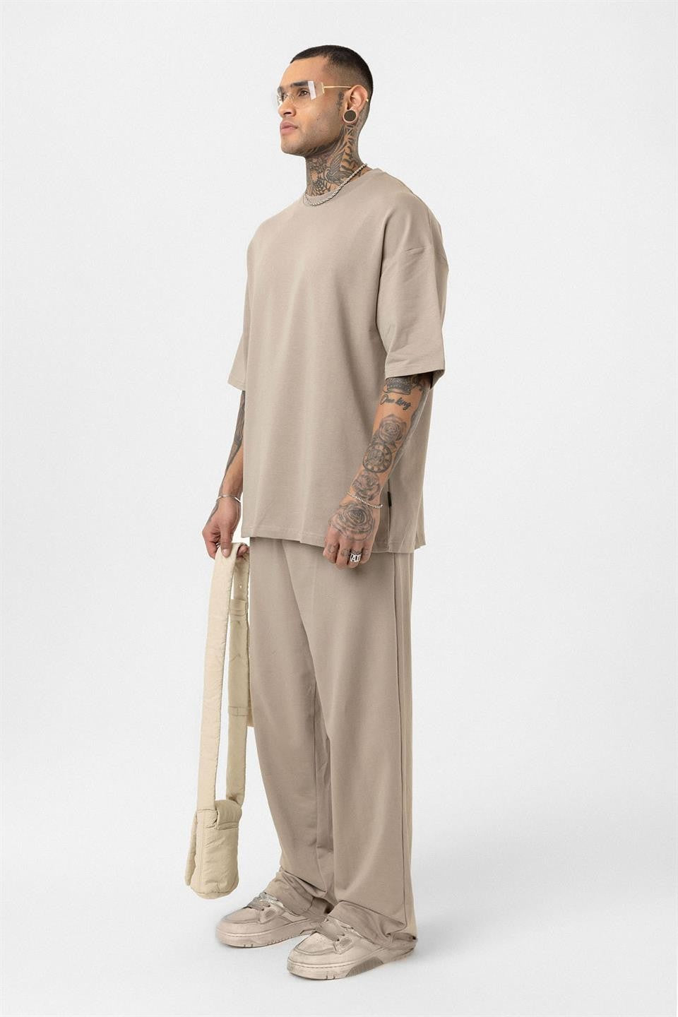 Basic Oversized Sweatsuit Set