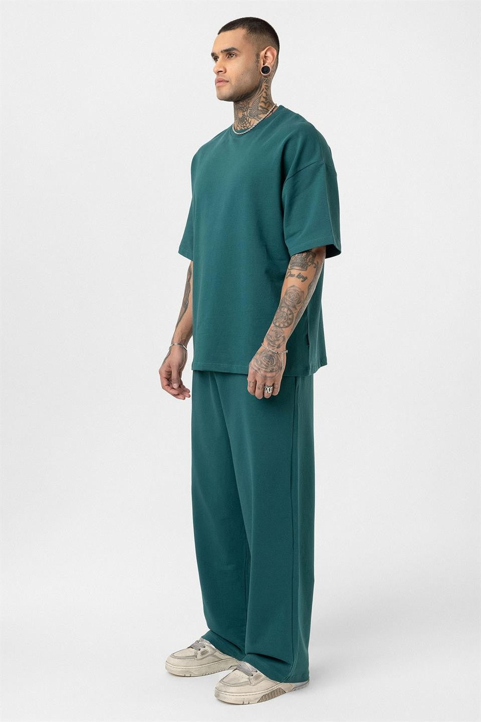 Basic Oversized Sweatsuit Set