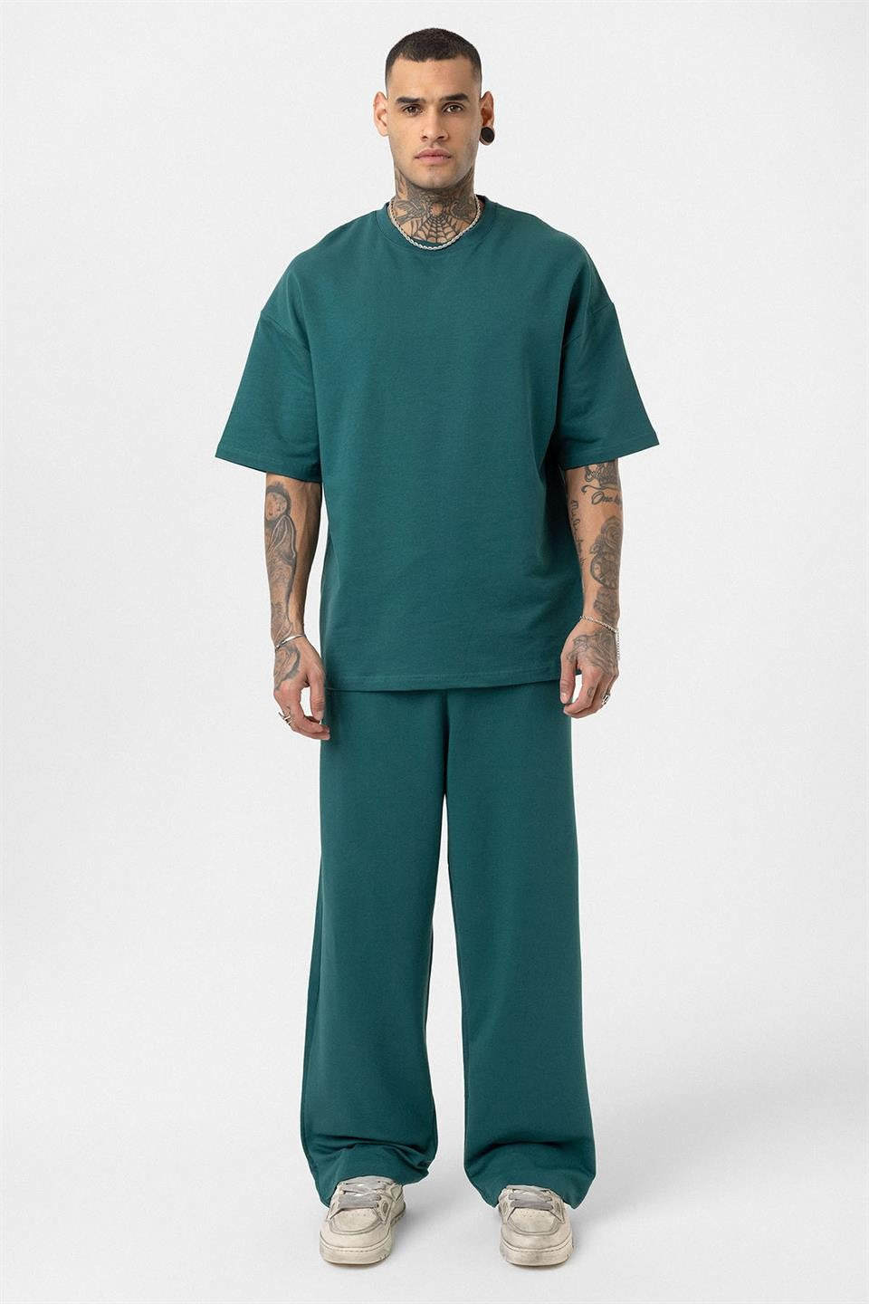 Basic Oversized Sweatsuit Set