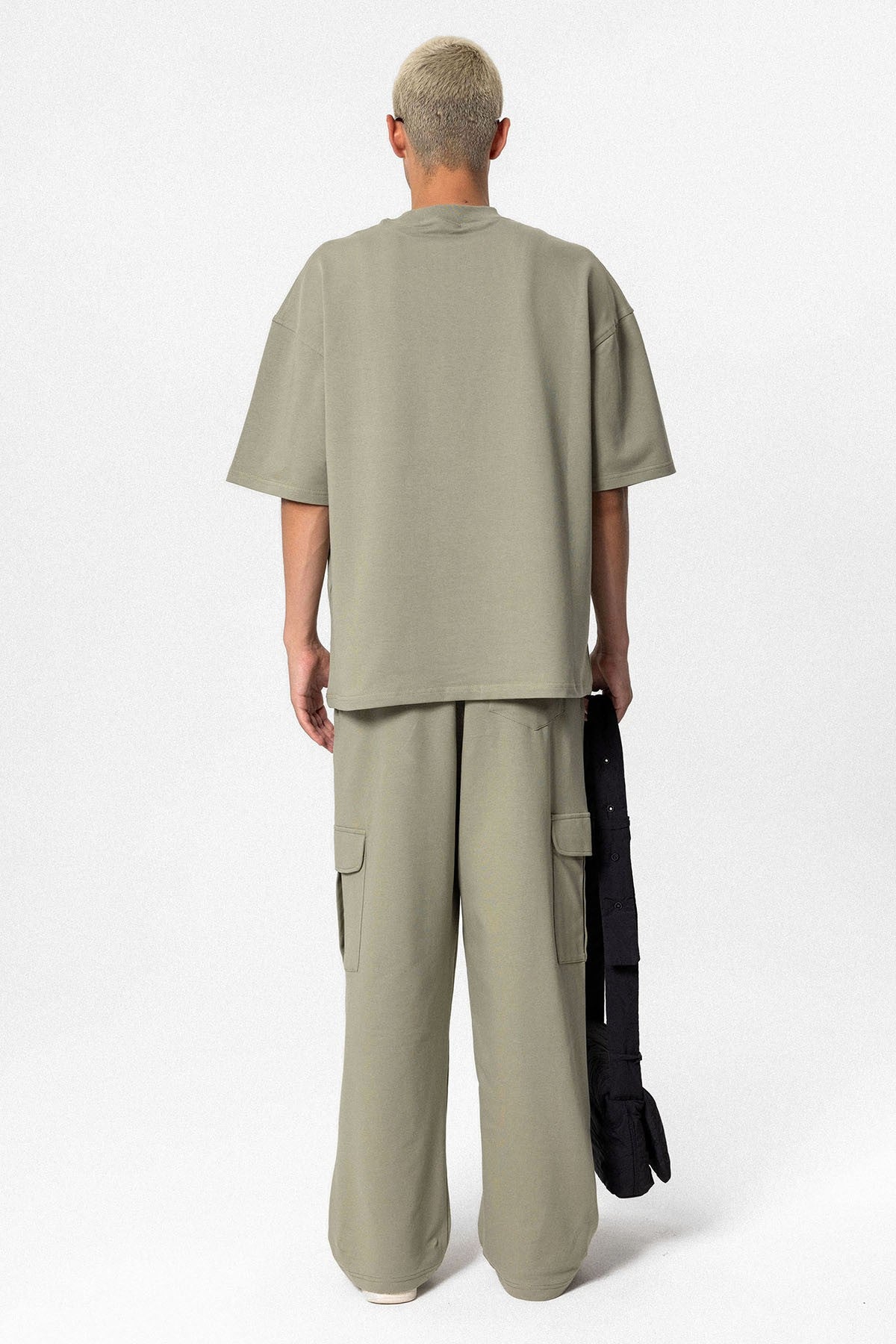 Oversized Sweatsuit Set with Pockets