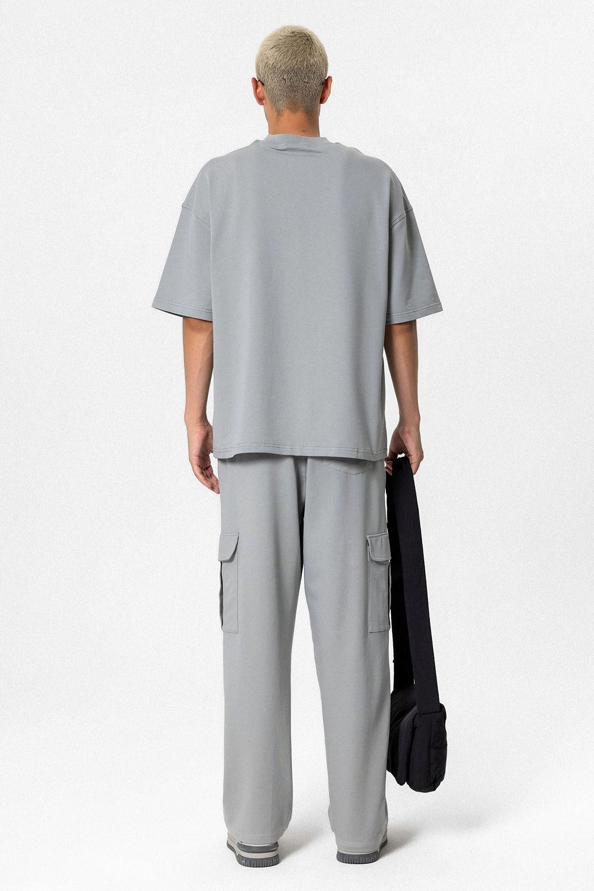 Oversized Sweatsuit Set with Pockets