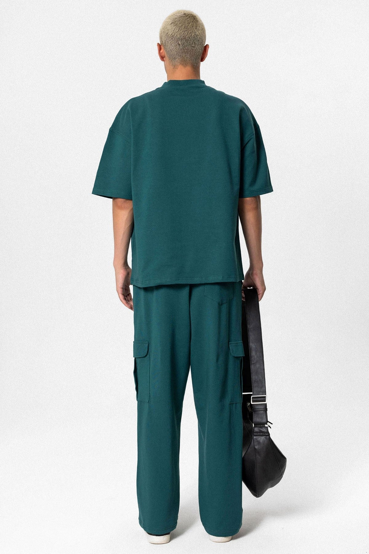 Oversized Sweatsuit Set with Pockets