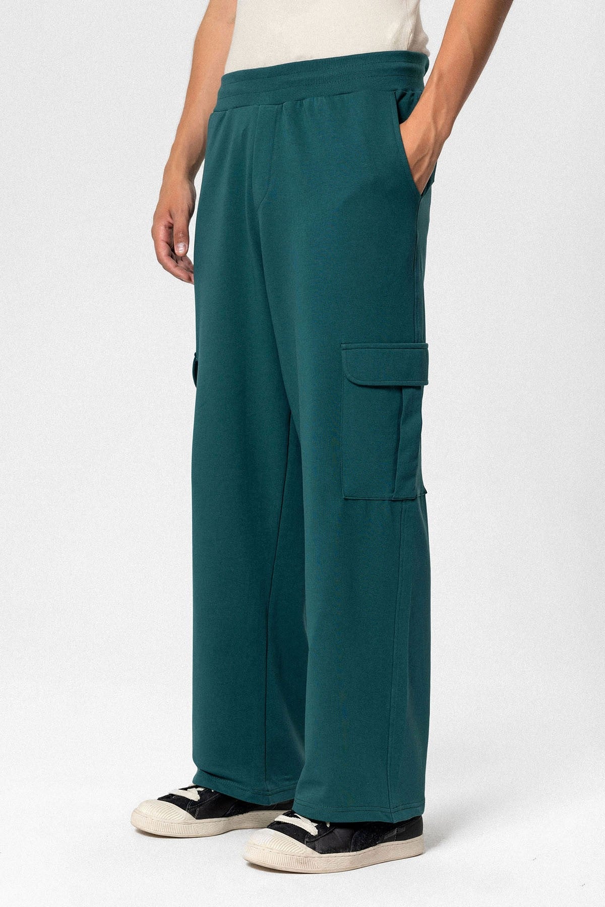 Oversized Sweatsuit Set with Pockets