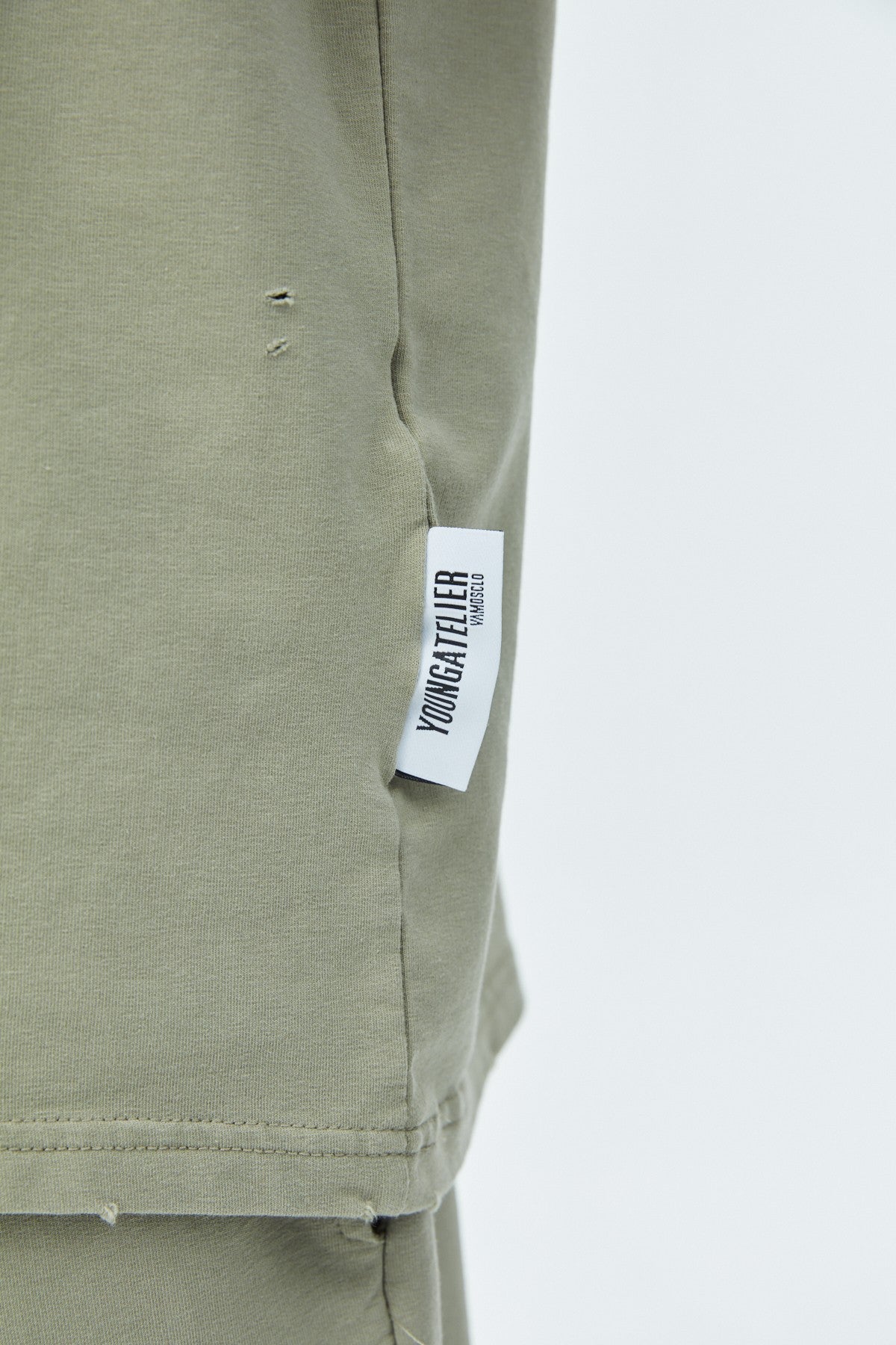 Oversized Sweatsuit Set with Cutout Details