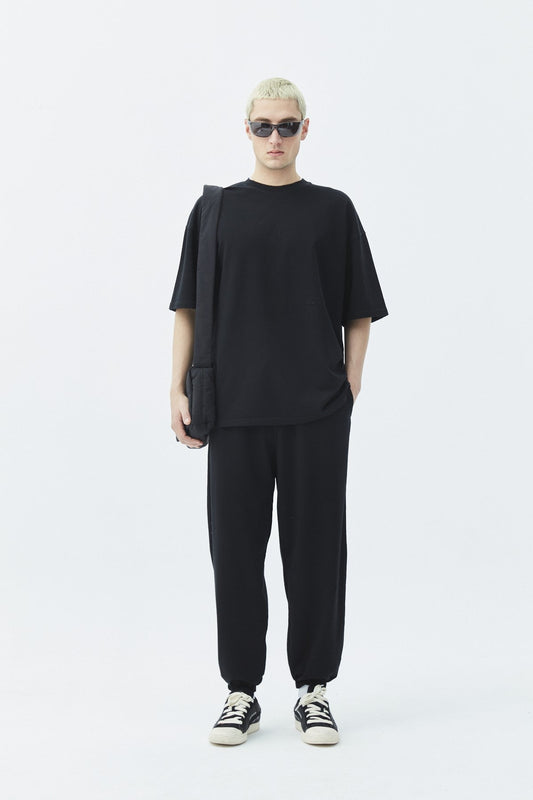 Oversized Sweatsuit Set with Cutout Details