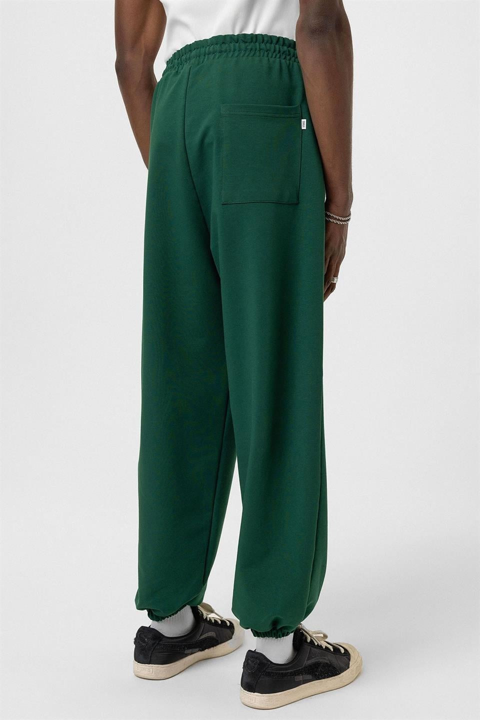 Basic Oversized Sweatpants with Elastic Cuffs