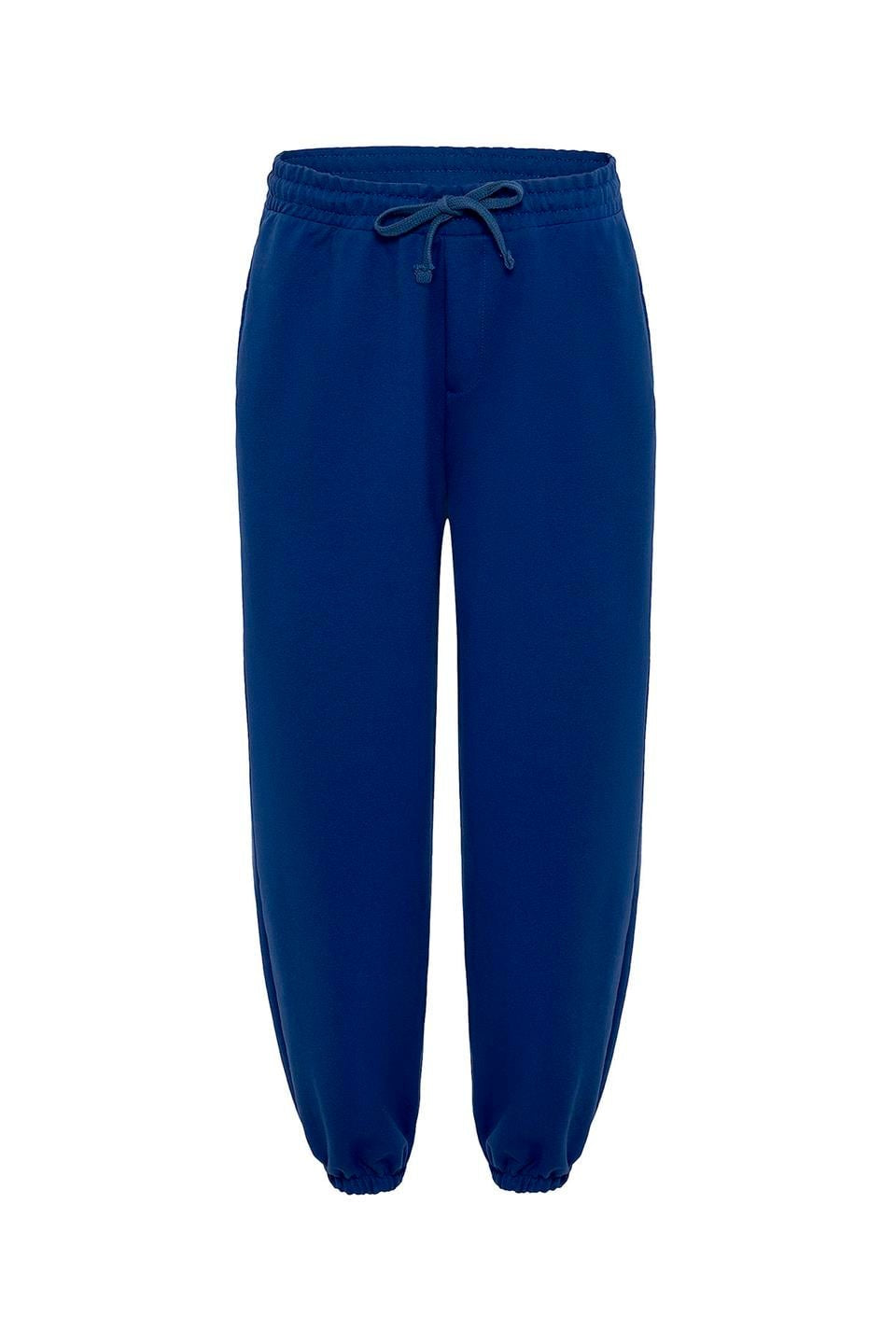 Basic Oversized Sweatpants with Elastic Cuffs