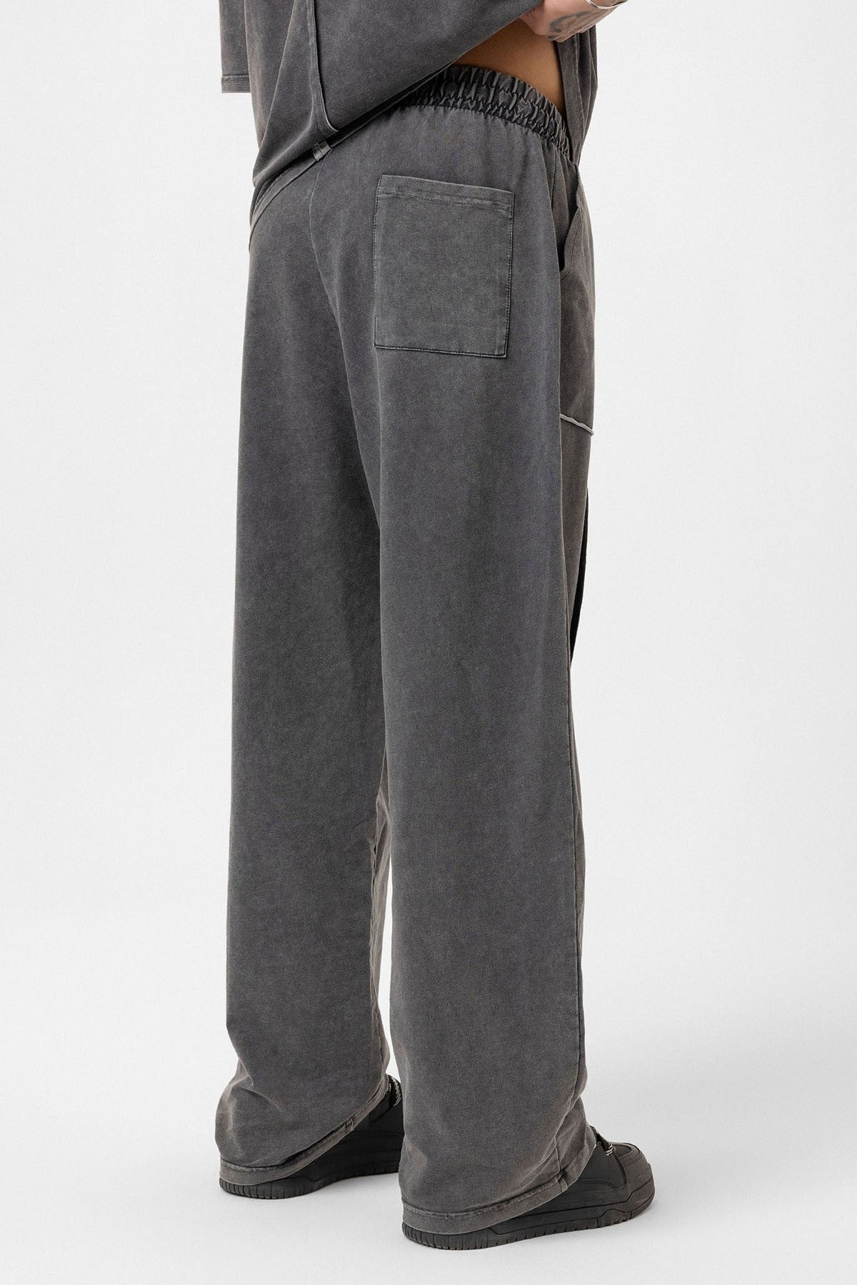 Oversized Printed Sweatsuit Set (Machine Washable)