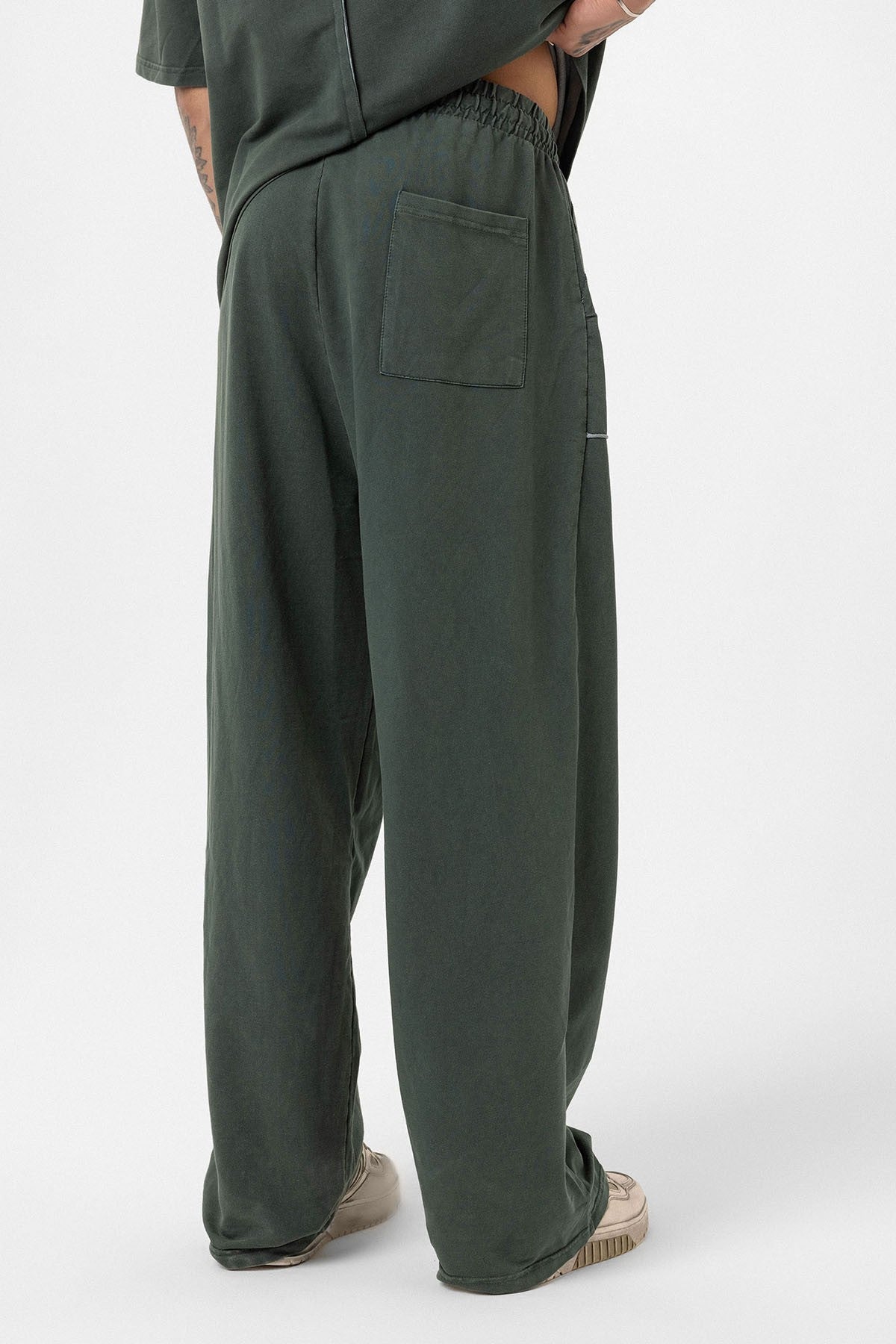 Oversized Printed Sweatsuit Set (Machine Washable)
