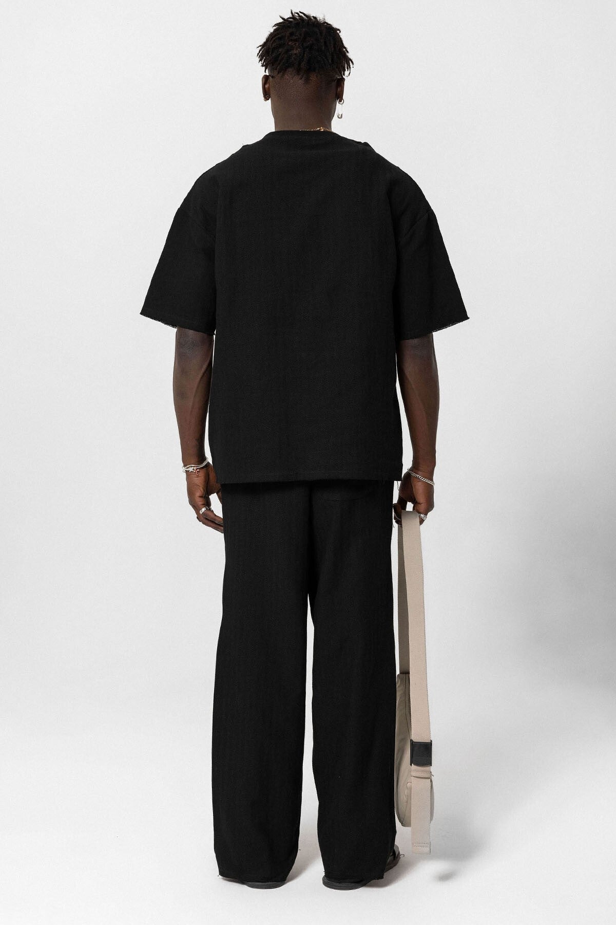 Basic Oversized Linen Set