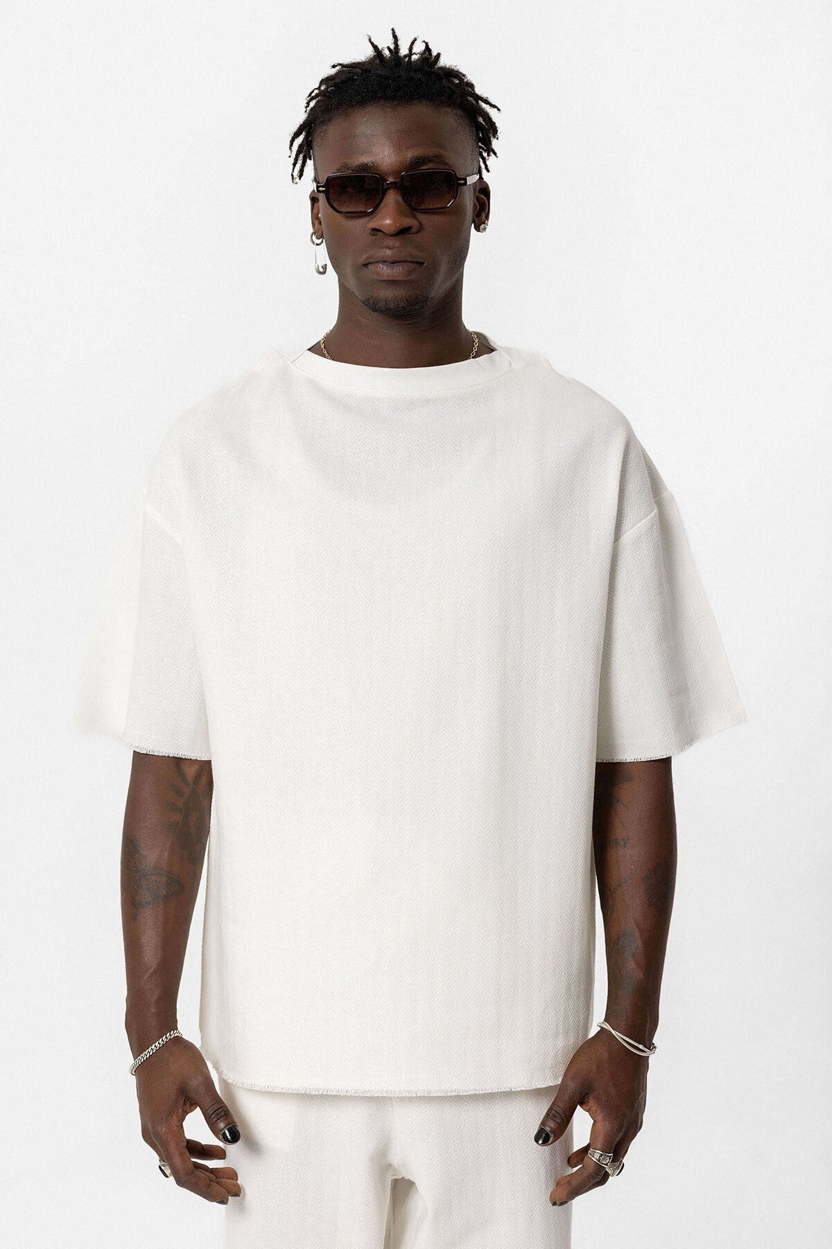 Basic Oversized Linen Set