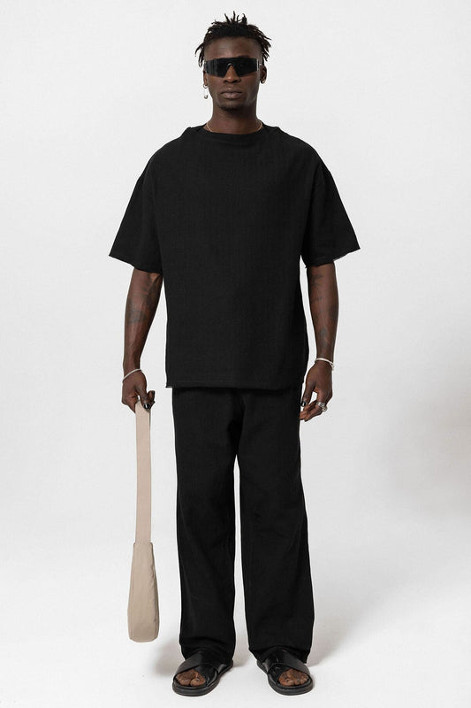 Basic Oversized Linen Set