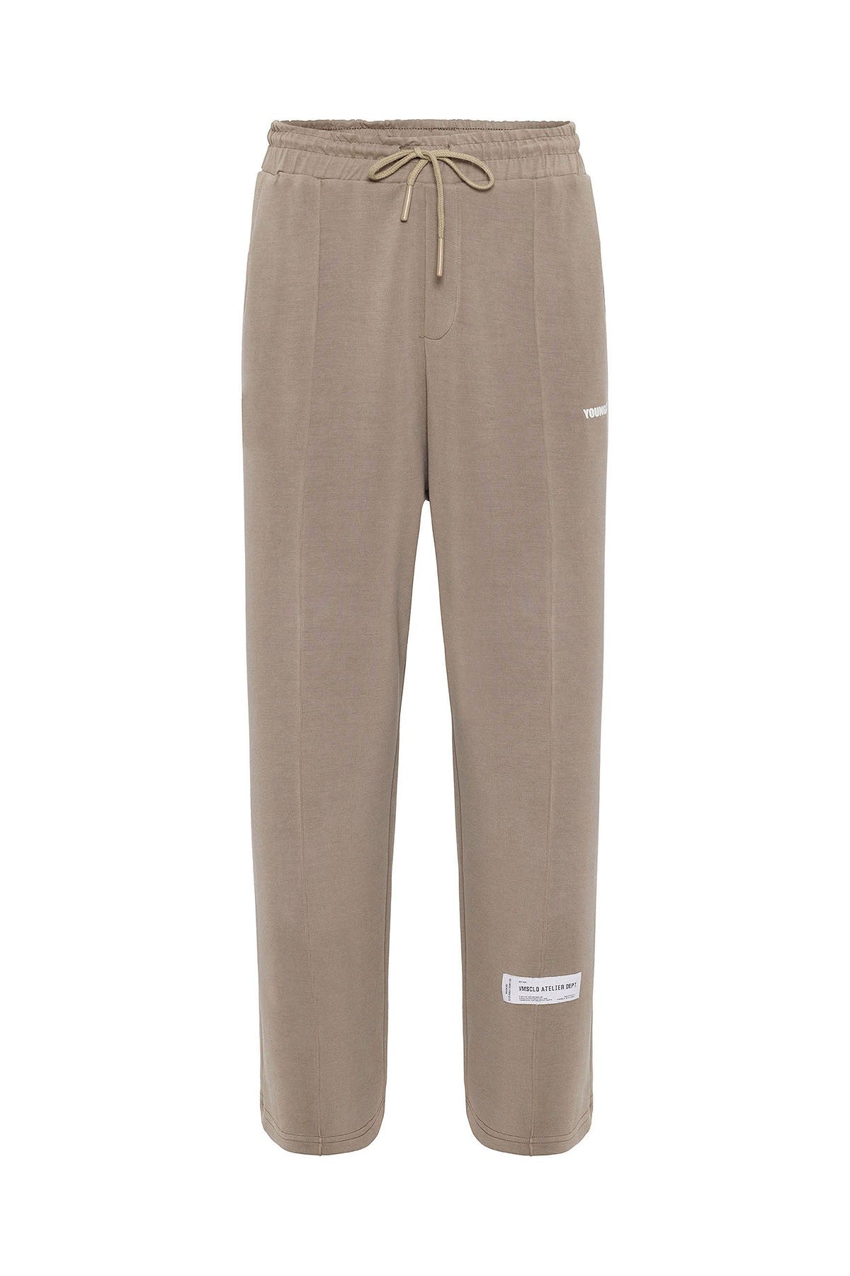 Label: Detailed Oversized Modal Fabric Sweatsuit Set