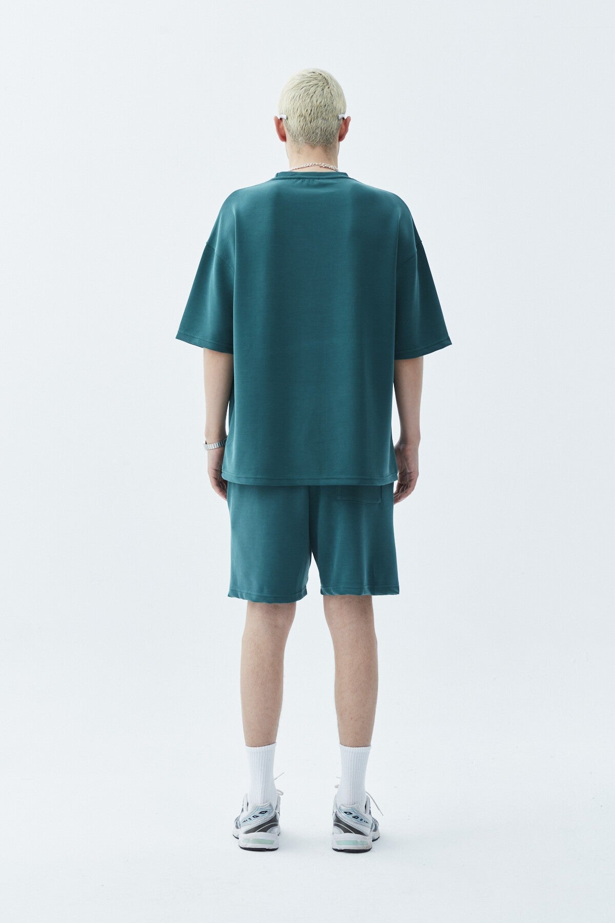 Oversized Modal Shorts Set
