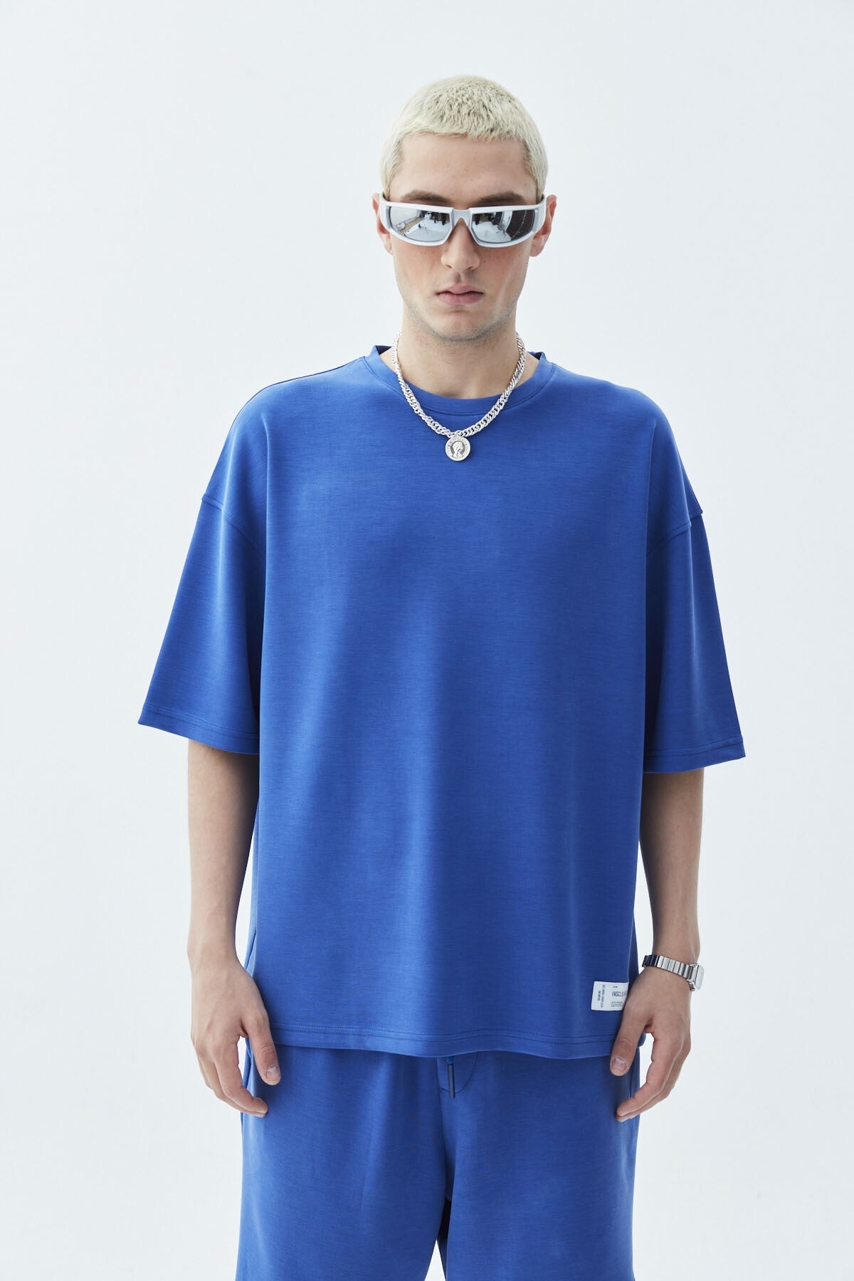 Oversized Modal Shorts Set