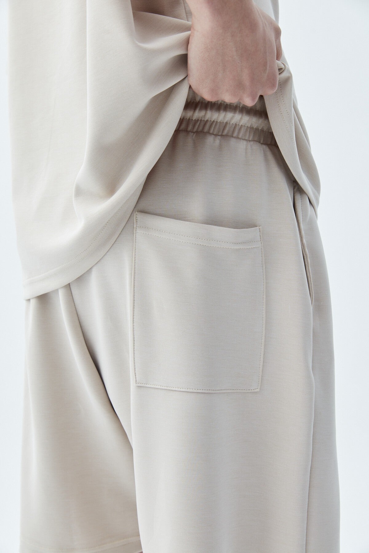 Oversized Modal Shorts Set