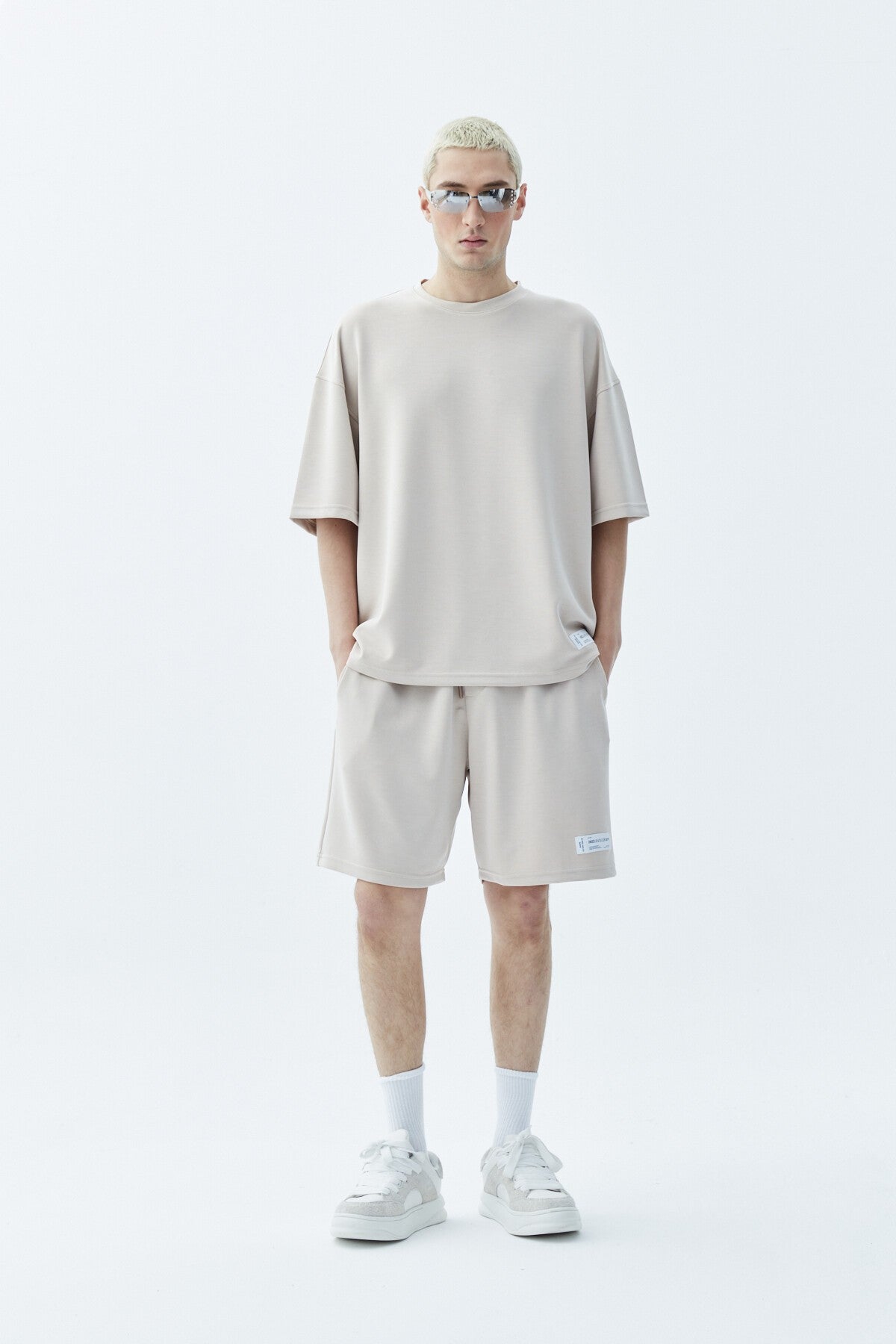 Oversized Modal Shorts Set