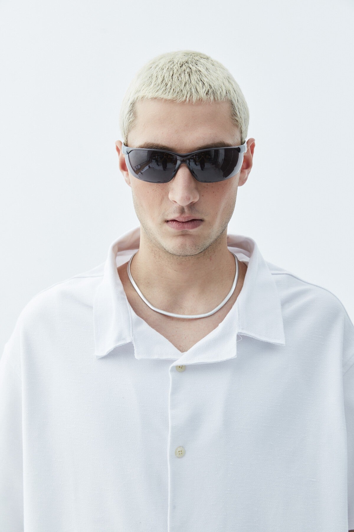 Oversized Knitted Linen Shirt