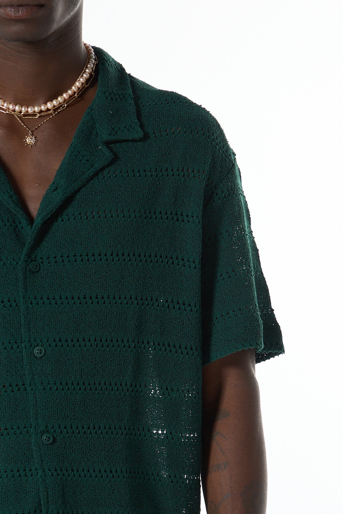 Oversized Knit T-Shirt