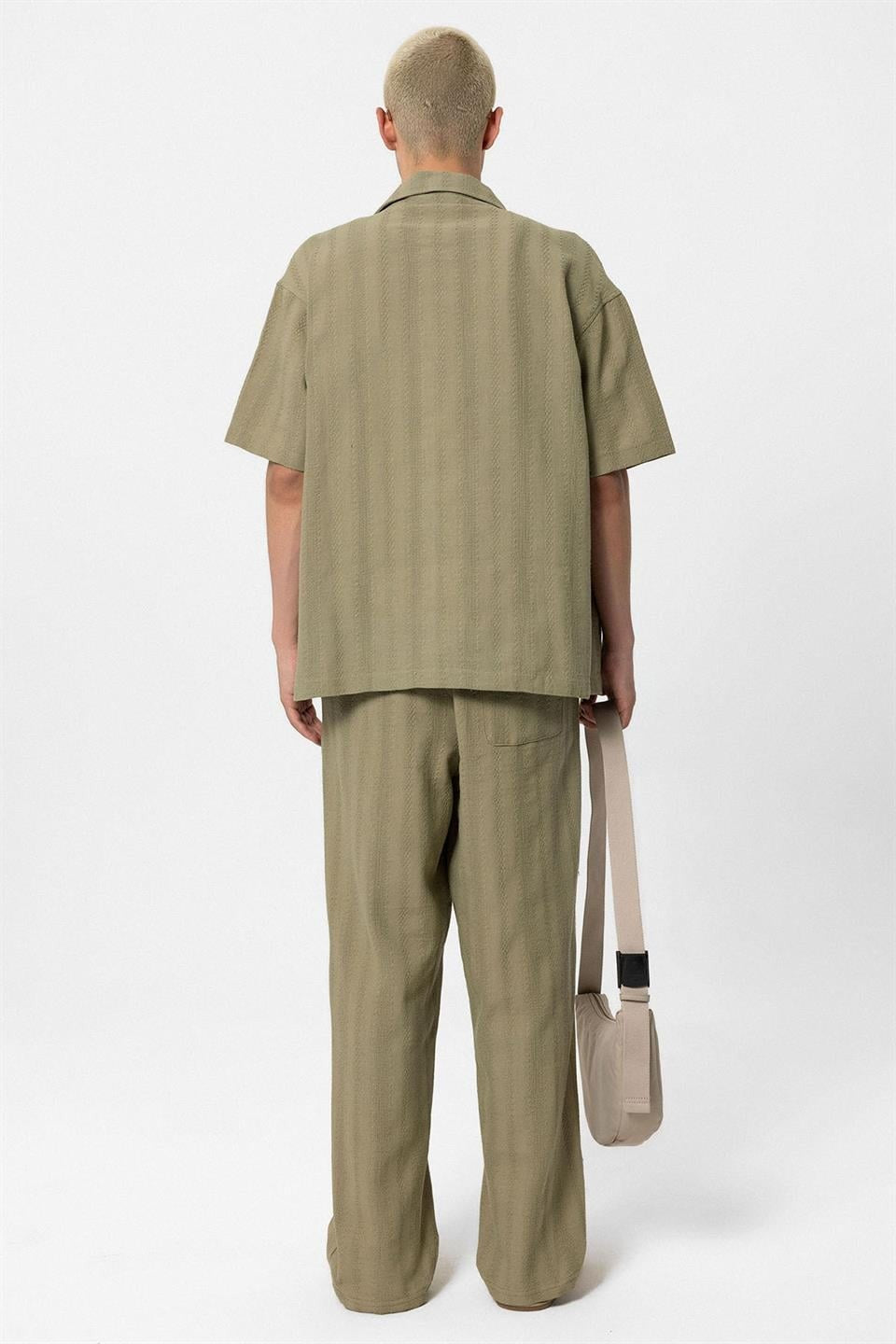 Basic Top and Bottom Shirt Set