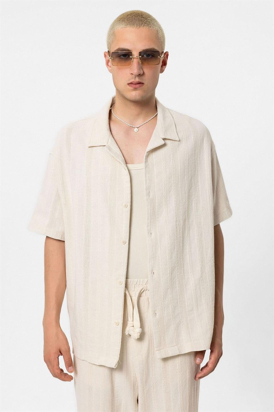 Basic Top and Bottom Shirt Set
