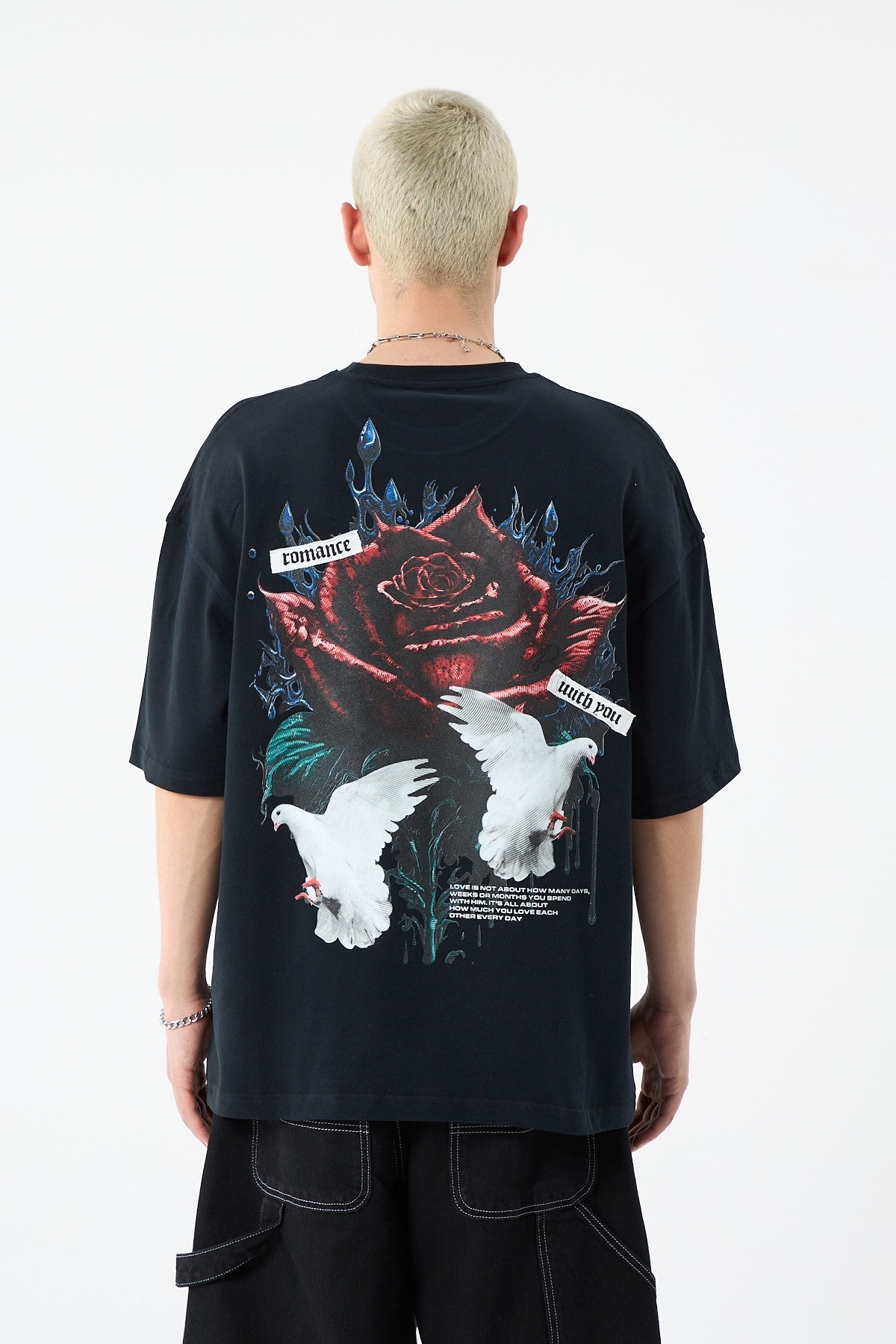 Oversized T-Shirt with Back Print