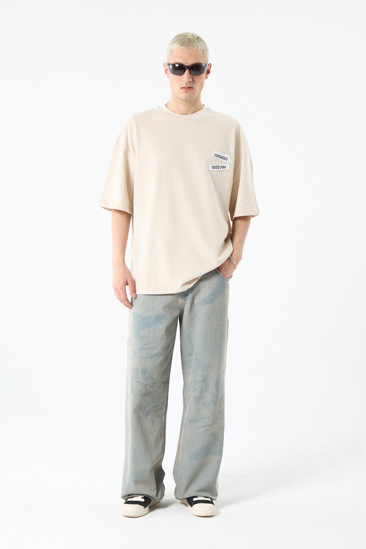 Oversized T-Shirt with Back Print