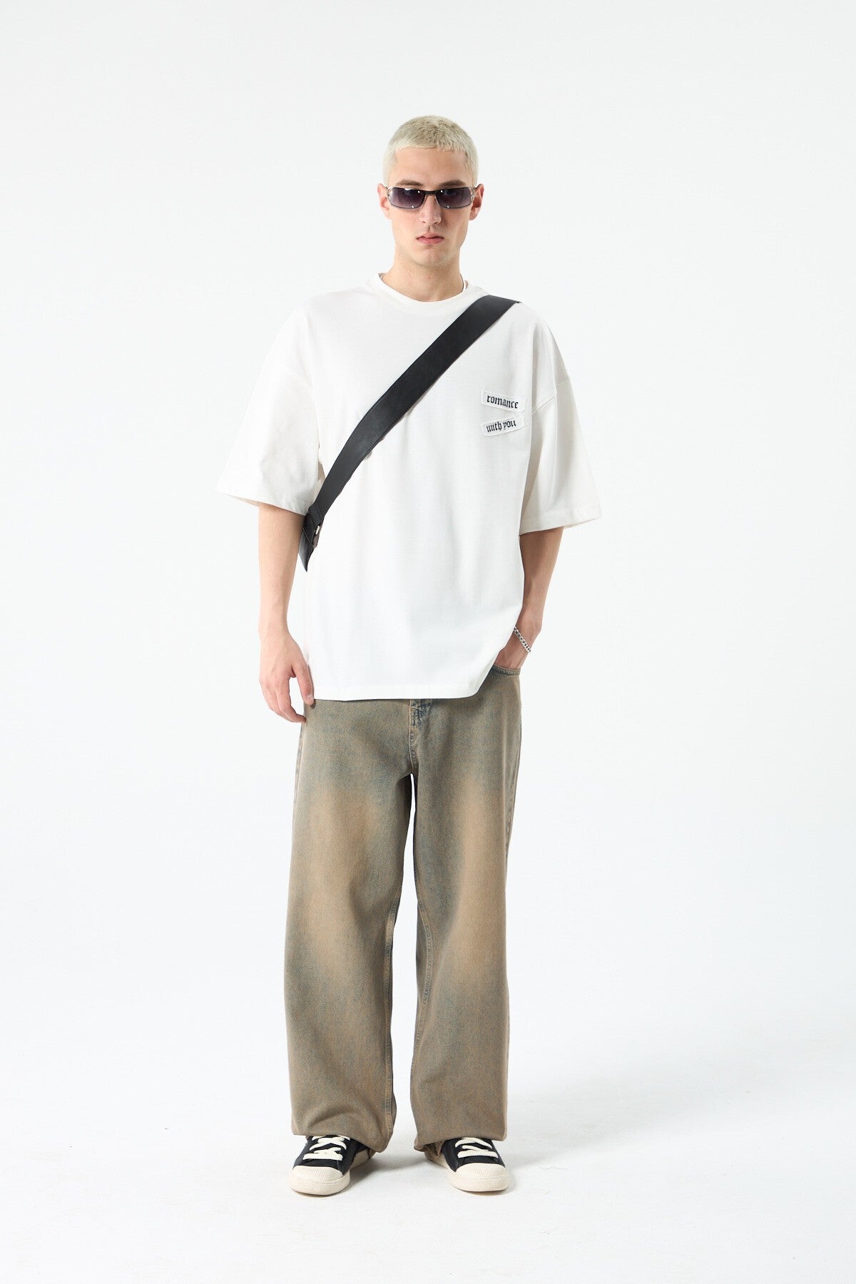 Oversized T-Shirt with Back Print