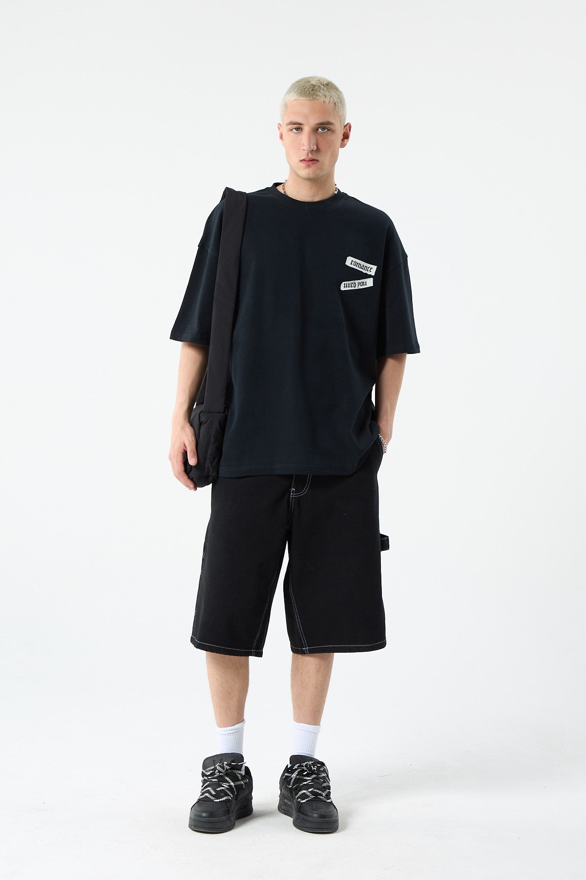 Oversized T-Shirt with Back Print