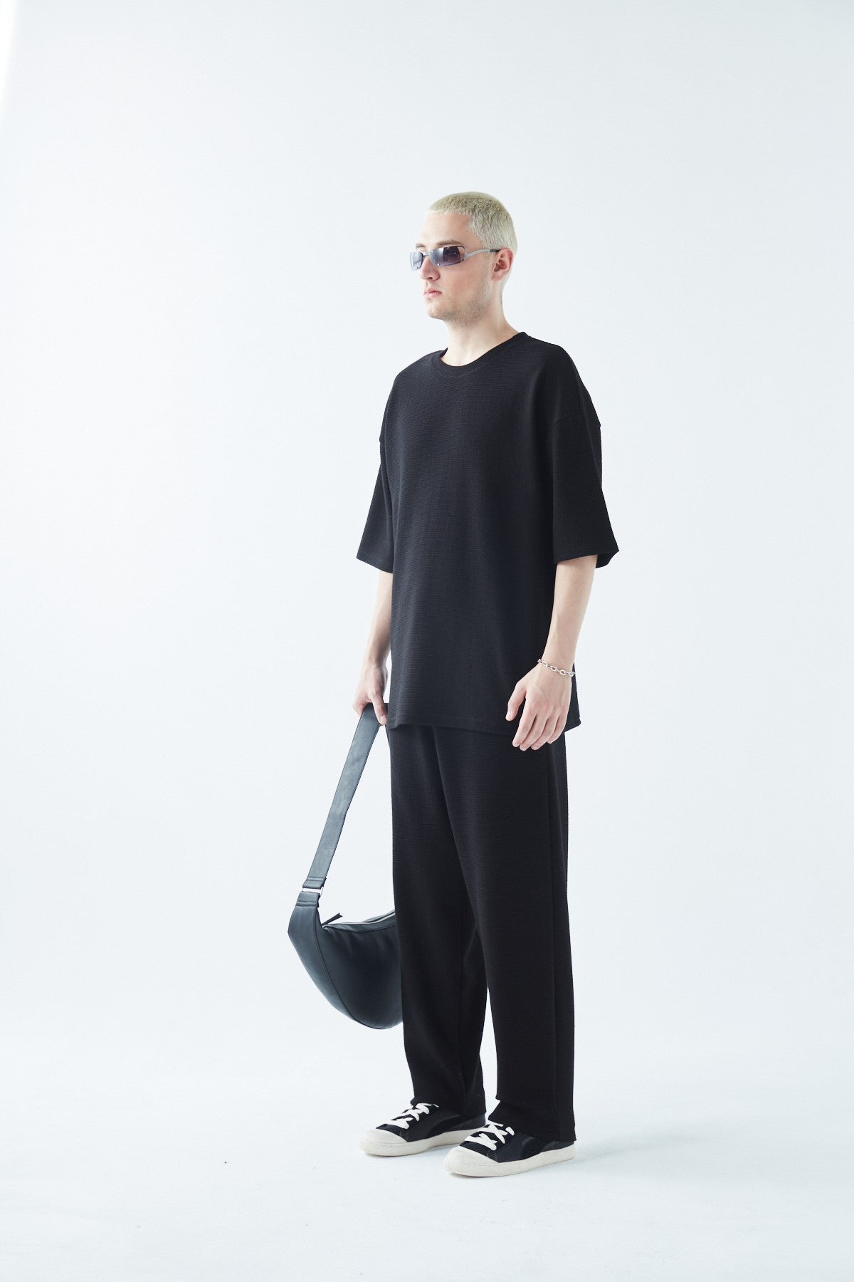 Oversized Basic Knit Sweatsuit Set