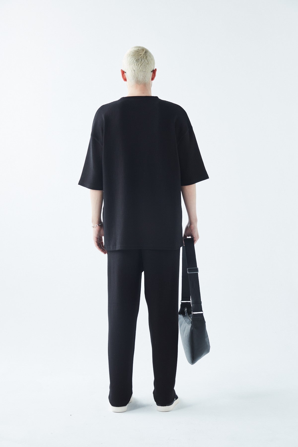 Oversized Basic Knit Sweatsuit Set