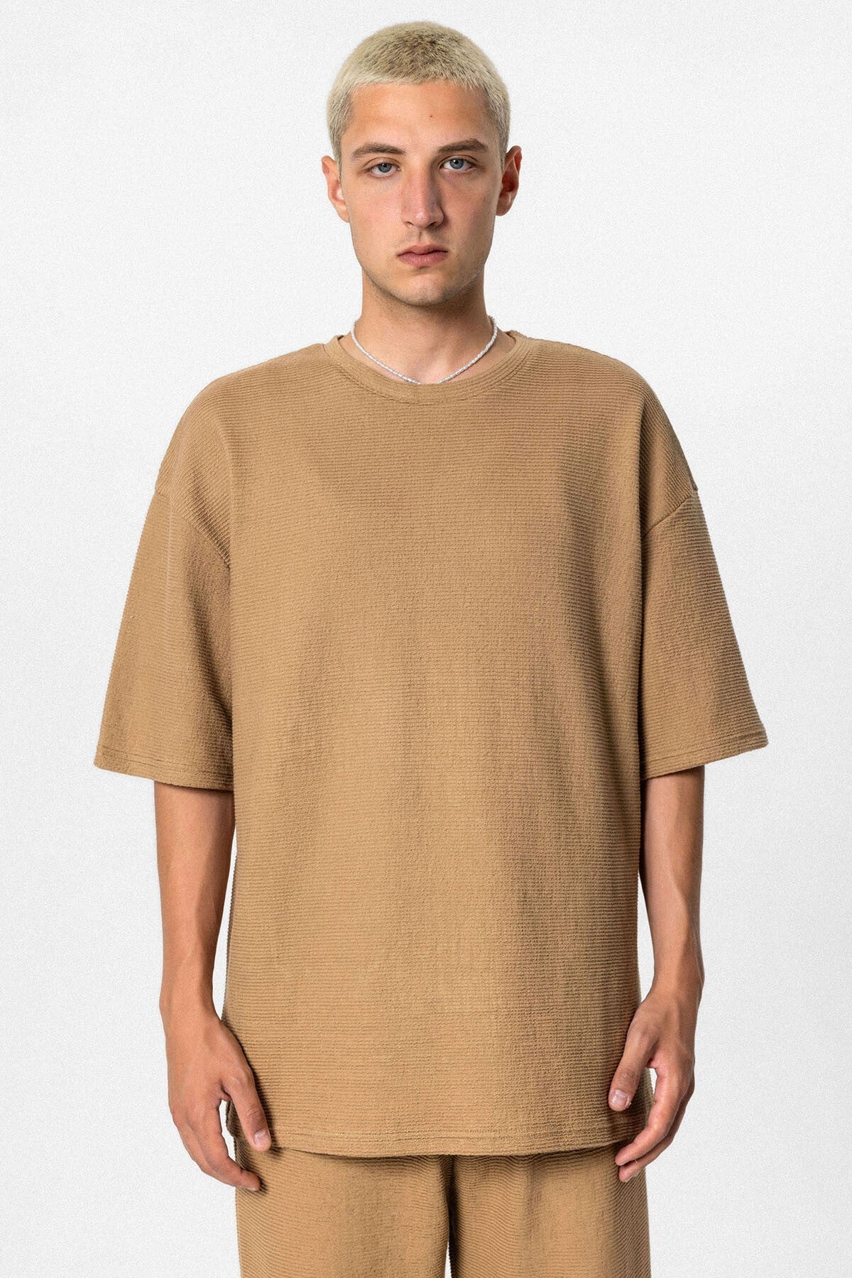 Oversized Basic Knit Sweatsuit Set