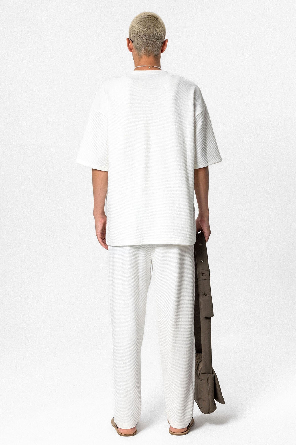 Oversized Basic Knit Sweatsuit Set