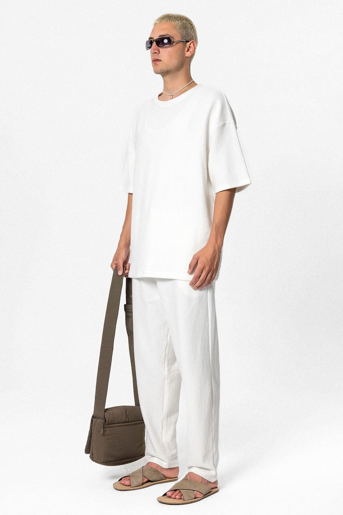Oversized Basic Knit Sweatsuit Set