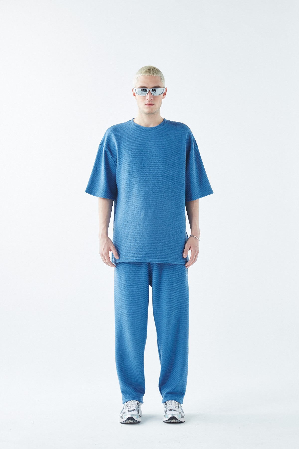 Oversized Basic Knit Sweatsuit Set