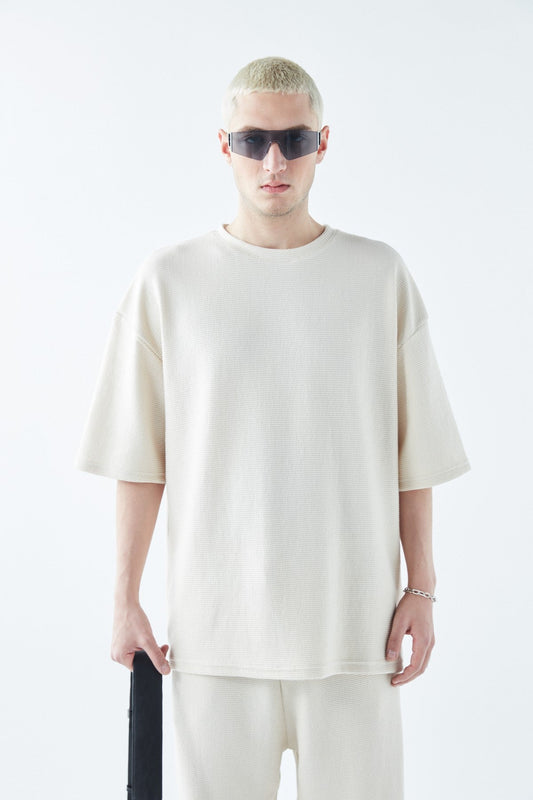 Oversized Basic Knit Sweatsuit Set