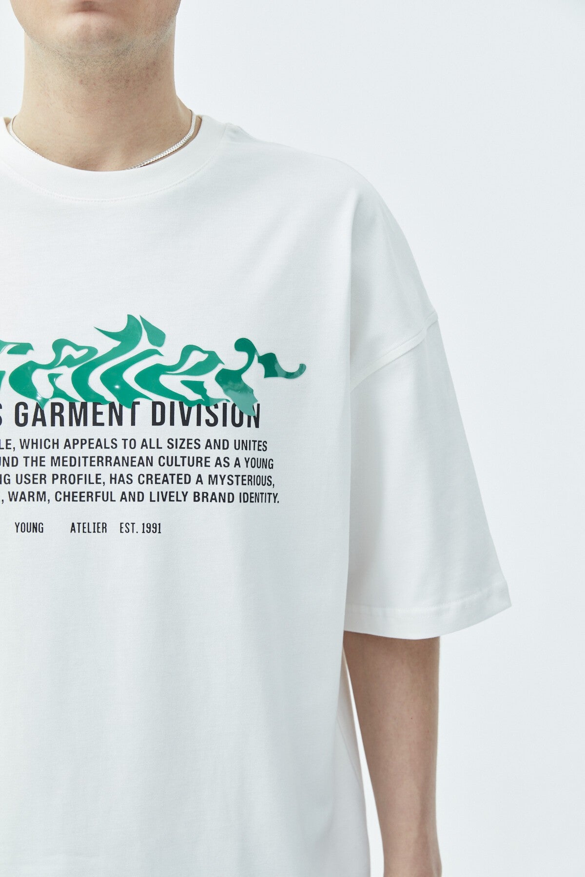 Atelier Embossed Oversized T-Shirt
