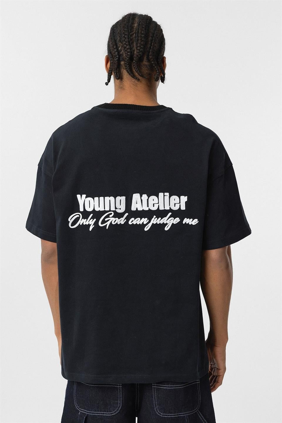 Oversized T-Shirt with Embroidery