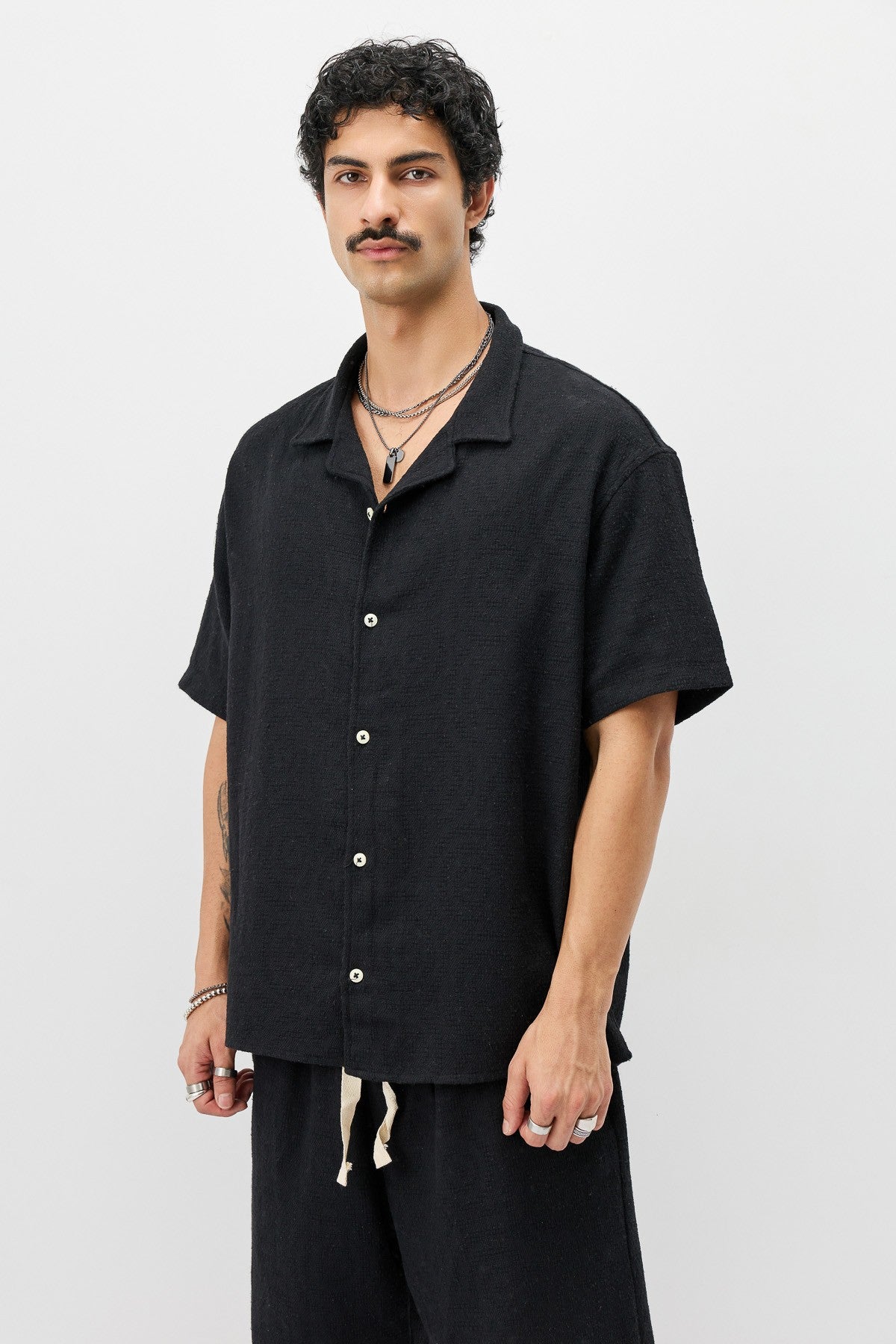 Oversized Shorts and Shirt Set