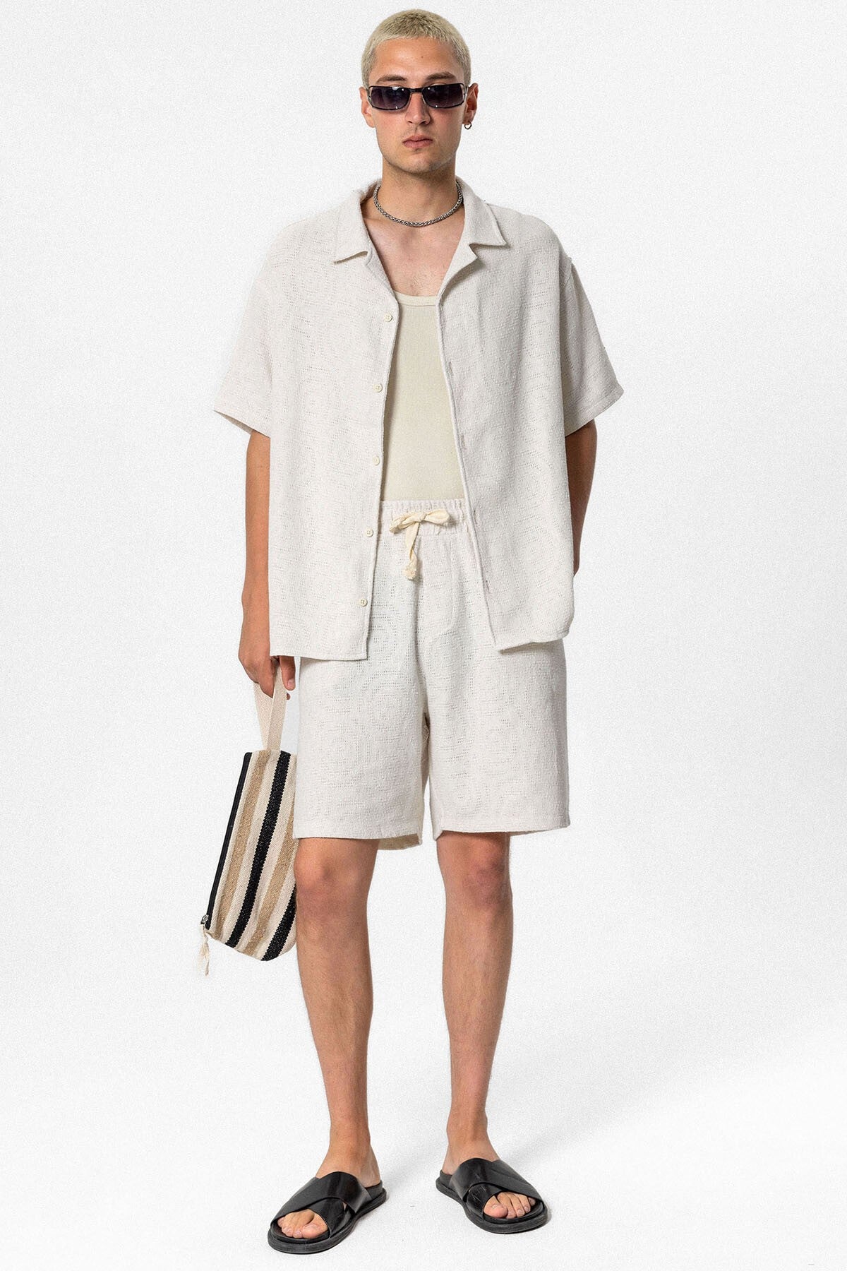 Oversized Shorts and Shirt Set