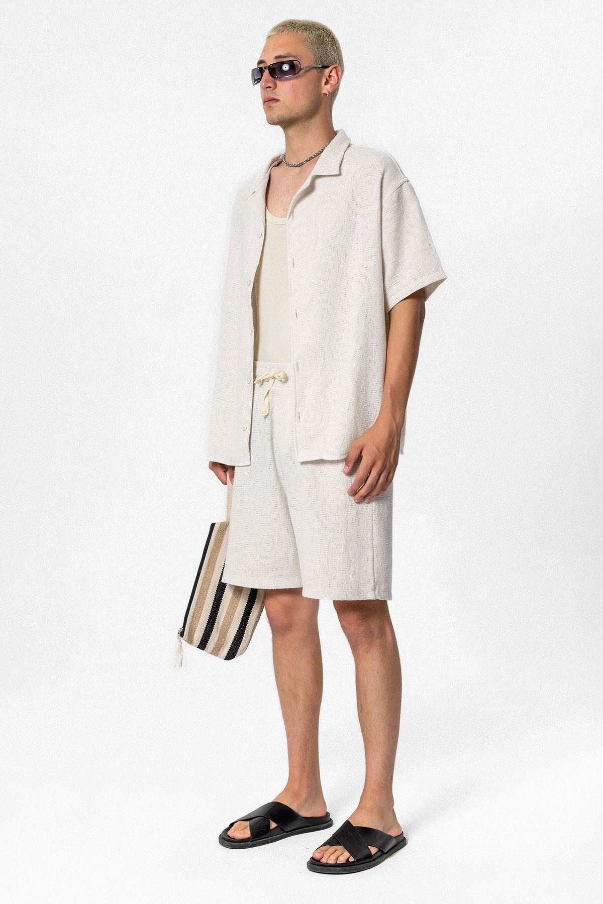 Oversized Shorts and Shirt Set