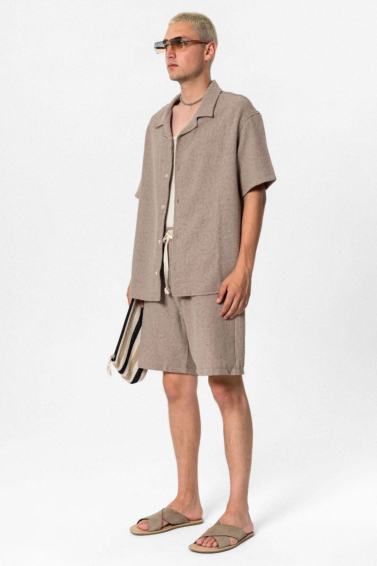 Oversized Shorts and Shirt Set