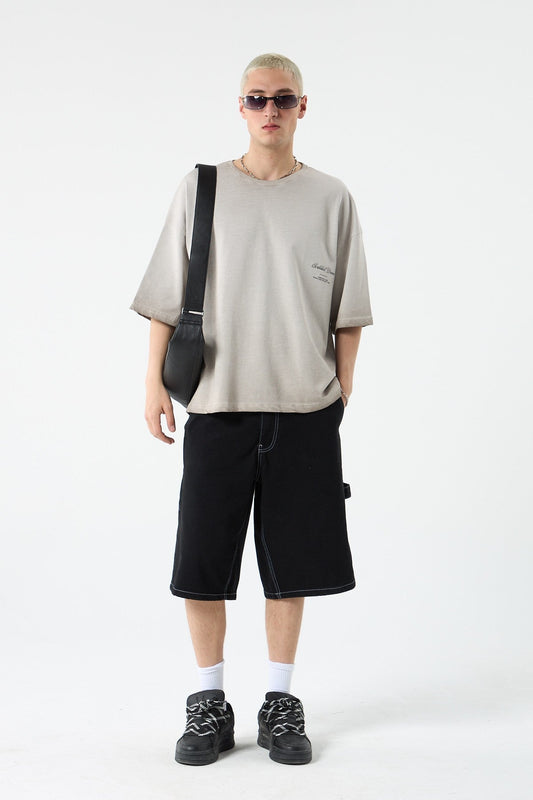 Pre-Washed Crop T-Shirt