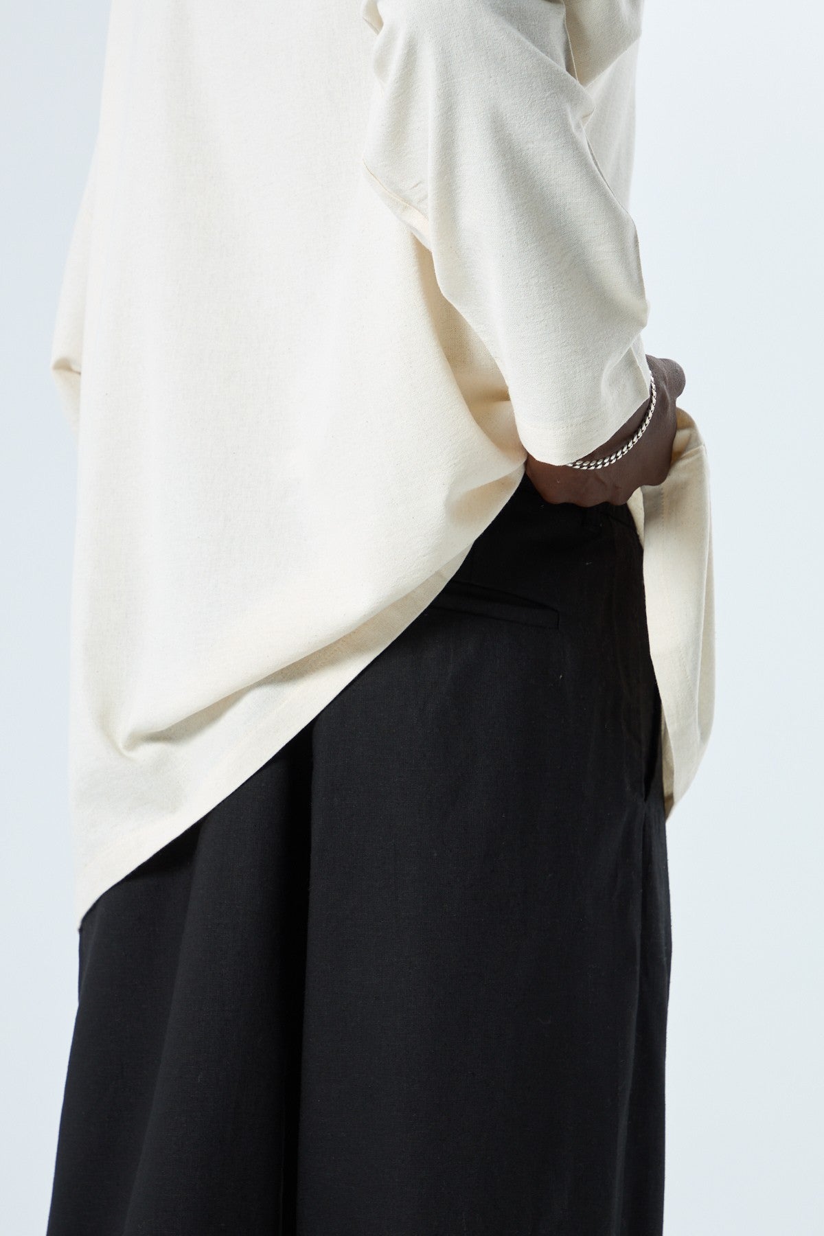 100% Linen Baggy Pants